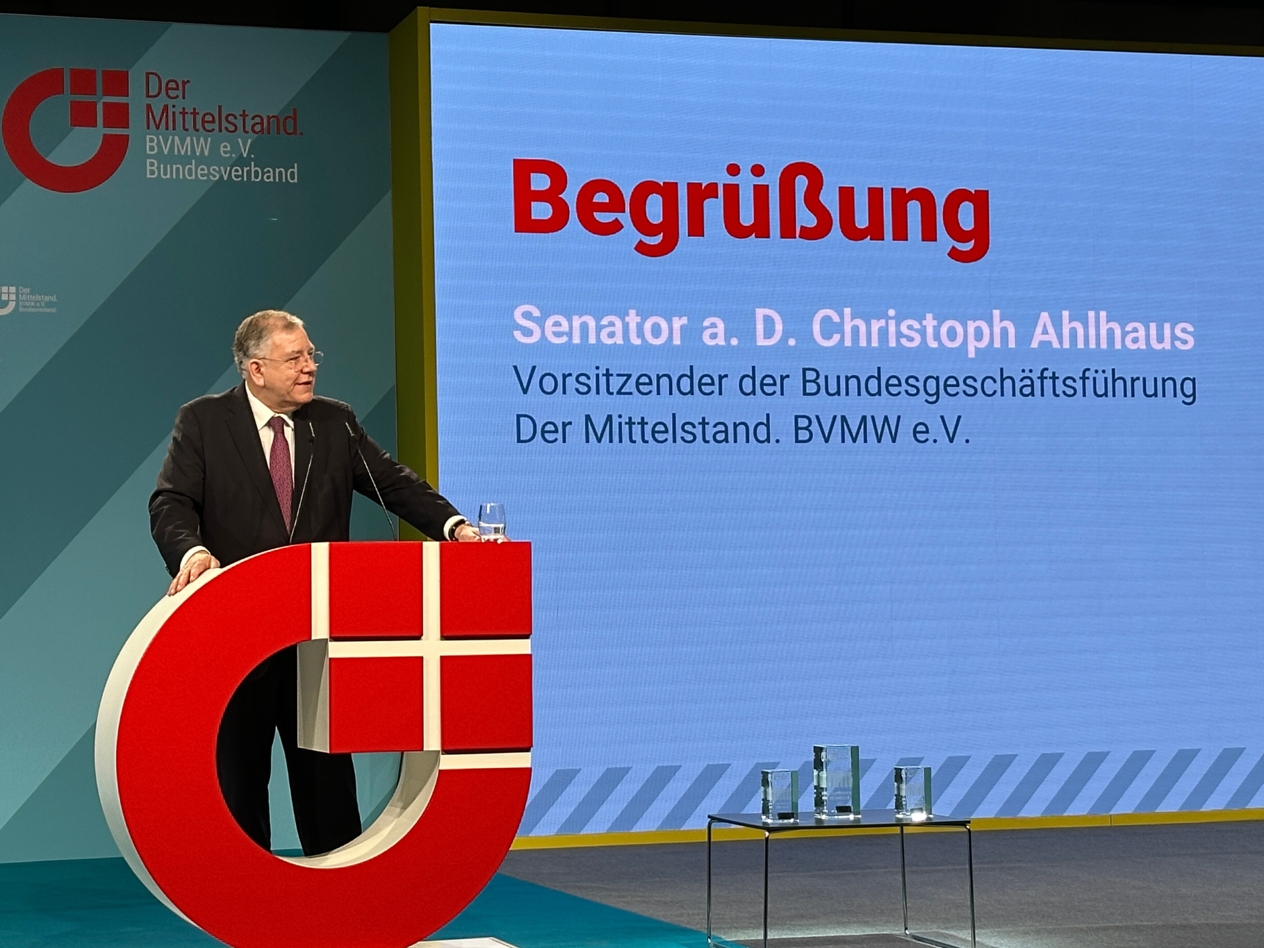 Gastgeber: Christoph Ahlhaus, Vorsitzender der BVMW Bundesgeschäftsführung