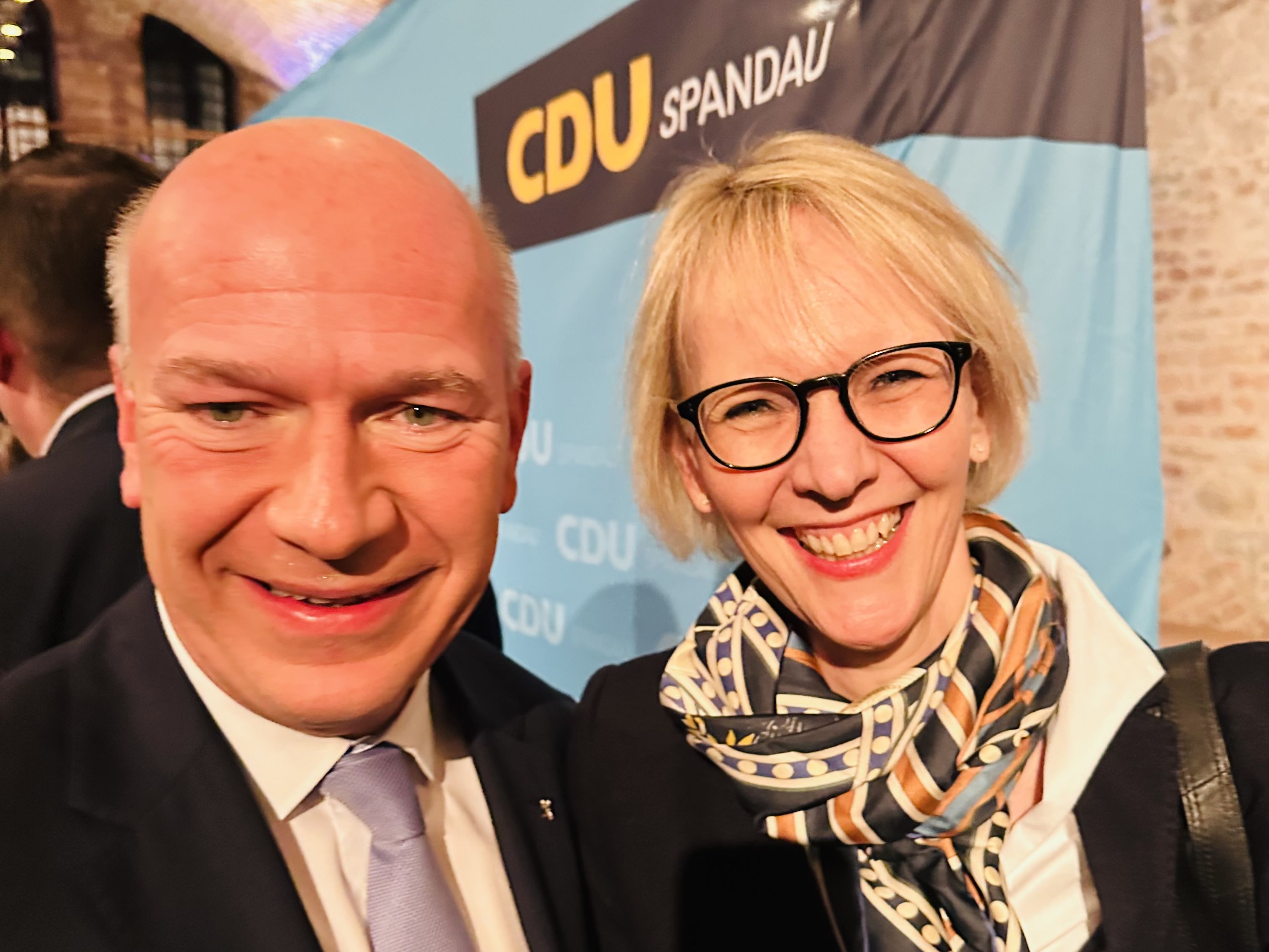 CDU-Neujahrsempfang in Wegners politischer Heimat Spandau