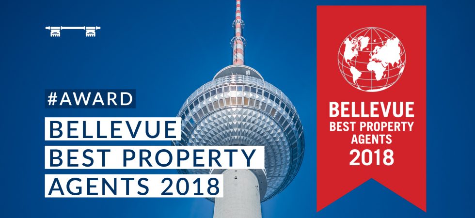 Rubina Real Estate GmbH ist »BELLEVUE BEST PROPERTY AGENT 2018«