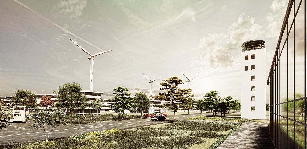 Die Lausitz wird grün: Bebauungsplan für Green Areal Lausitz auf dem ehemaligen Flugplatz Drewitz