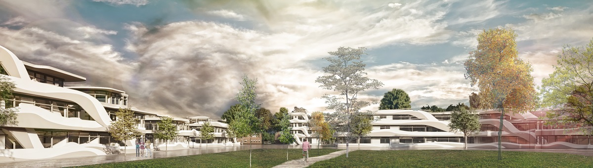 Futuristisch: Das geplante Green Areal Lausitz. Bild: Euromovement