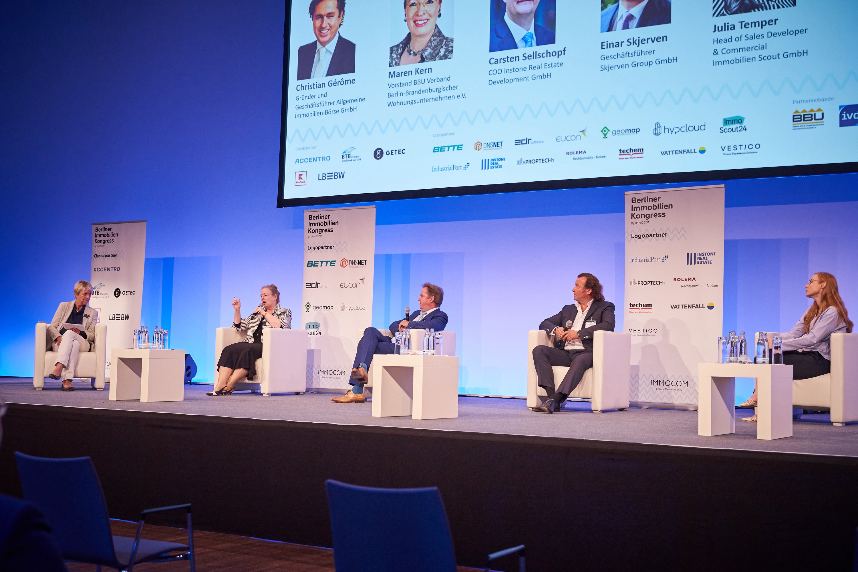 Podium Berliner Immobilienkongress 2020